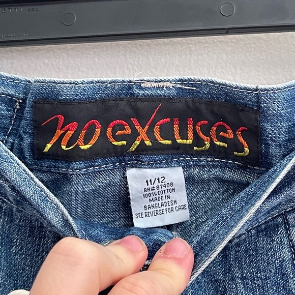 Vintage No Excuses Denim Skirt - Picture 7 of 7